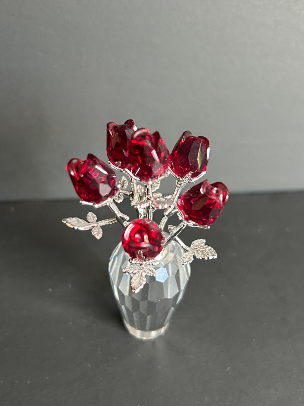 Retired Swarovski Red Roses - Picture 4 of 8